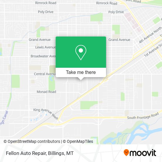 Fellon Auto Repair map