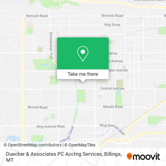 Duecker & Associates PC Acctng Services map