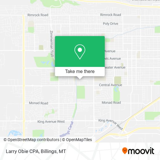 Larry Obie CPA map