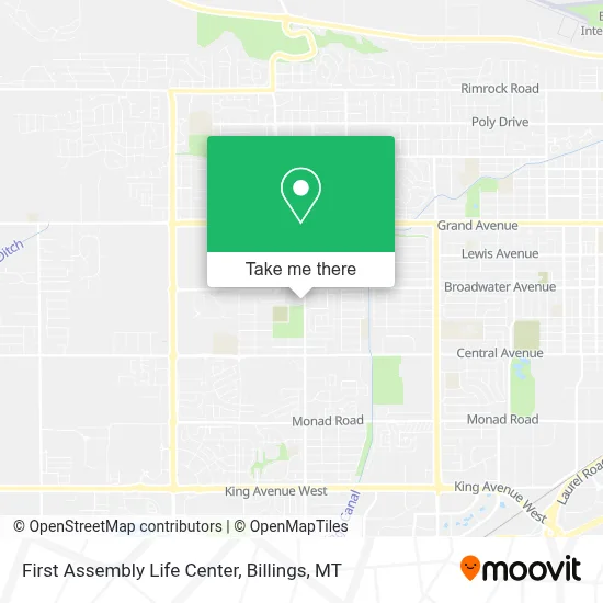 First Assembly Life Center map