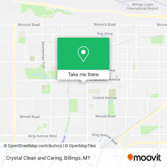Crystal Clean and Caring map