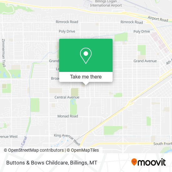 Buttons & Bows Childcare map