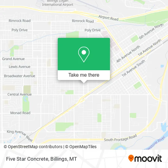 Five Star Concrete map