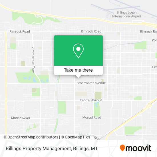 Mapa de Billings Property Management