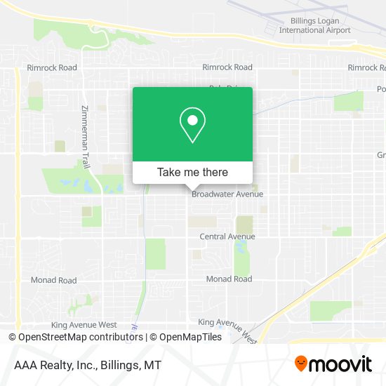 AAA Realty, Inc. map