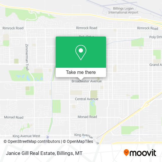 Janice Gill Real Estate map