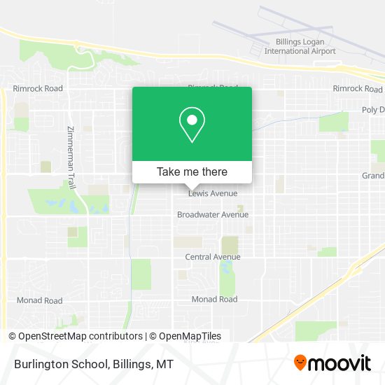 Burlington School map