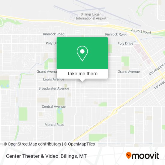 Center Theater & Video map