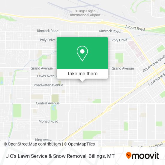 J C's Lawn Service & Snow Removal map