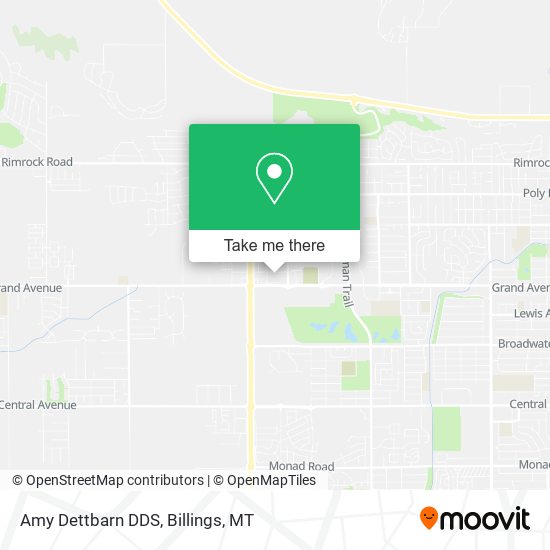 Amy Dettbarn DDS map