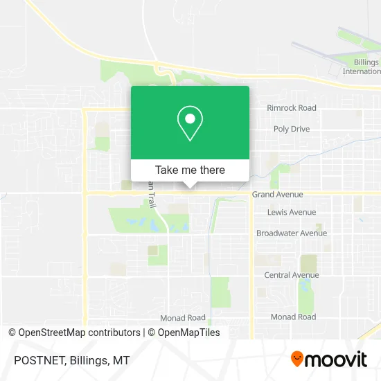 POSTNET map