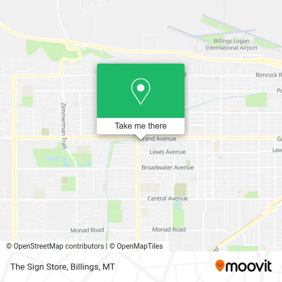 The Sign Store map