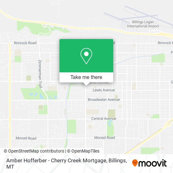 Mapa de Amber Hofferber - Cherry Creek Mortgage