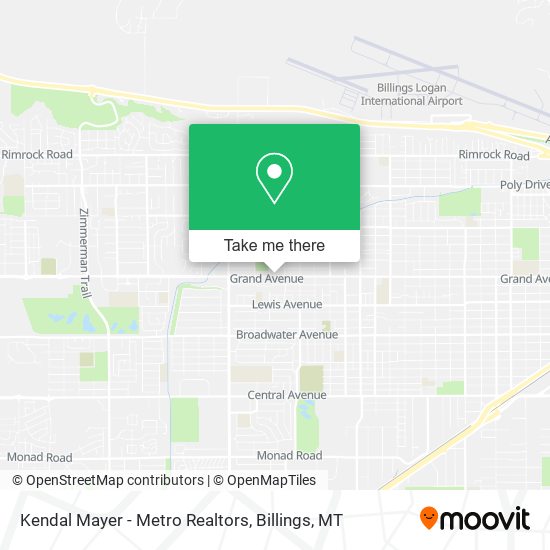 Kendal Mayer - Metro Realtors map