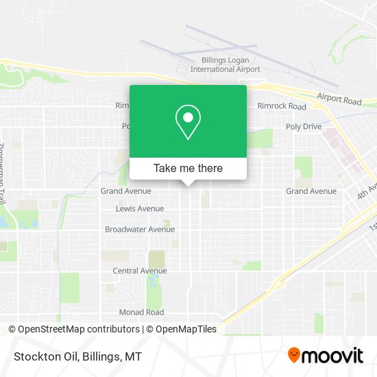 Mapa de Stockton Oil