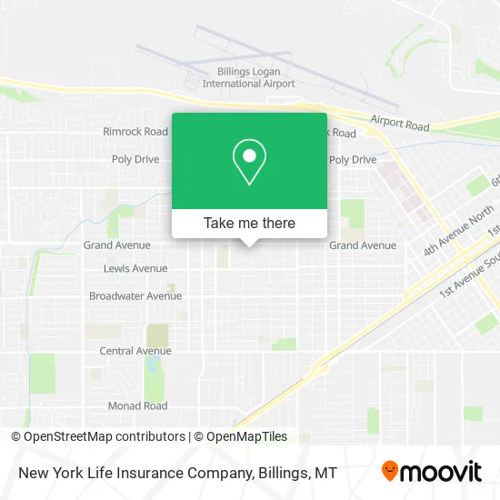 New York Life Insurance Company map