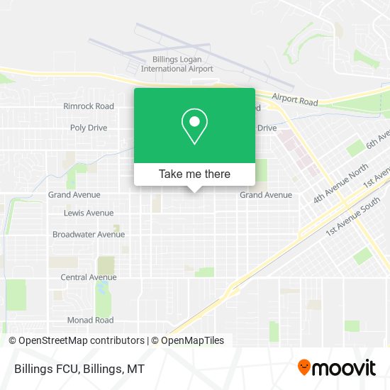 Billings FCU map