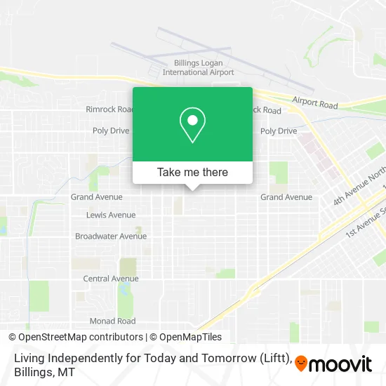 Living Independently for Today and Tomorrow (Liftt) map