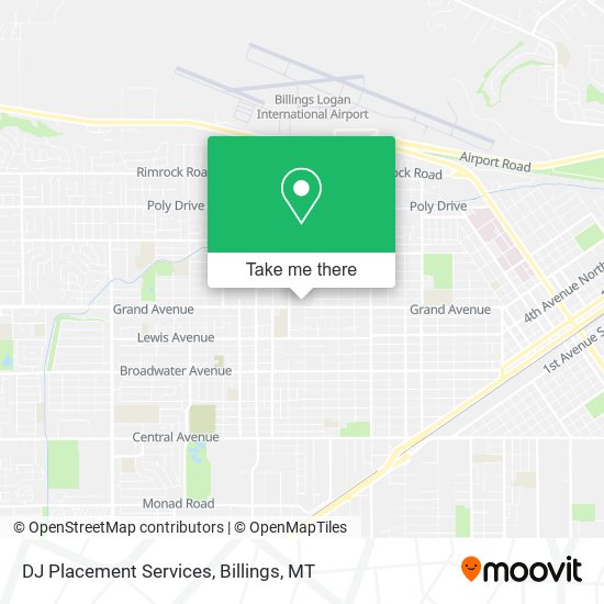 DJ Placement Services map