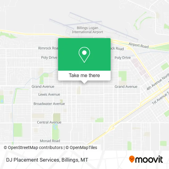 DJ Placement Services map