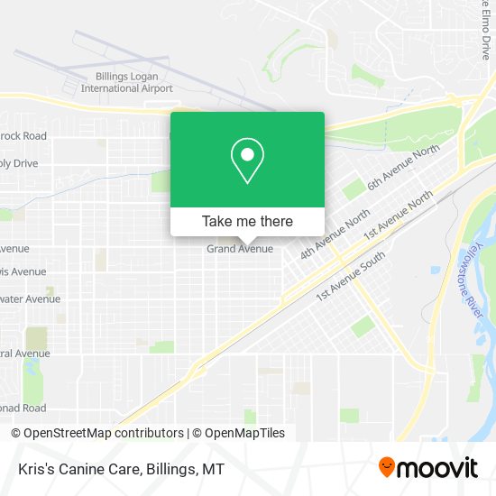 Kris's Canine Care map