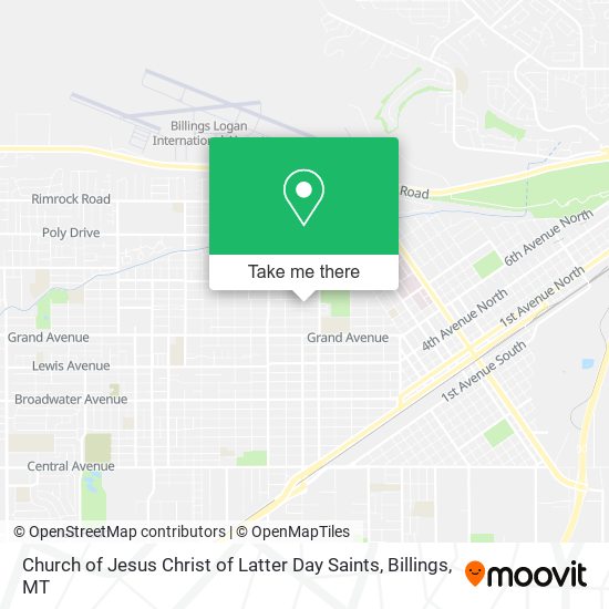 Church of Jesus Christ of Latter Day Saints map