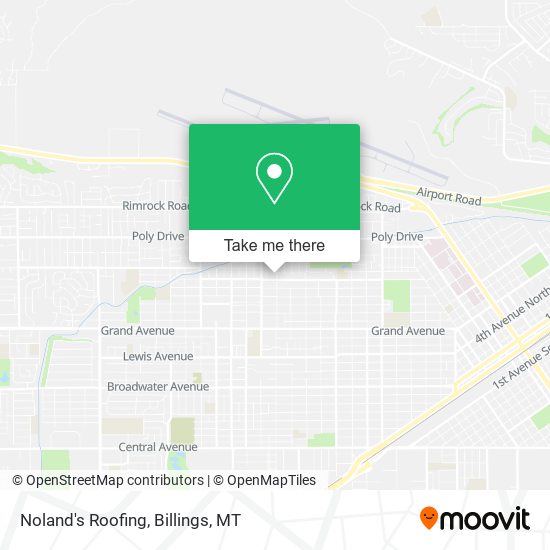 Mapa de Noland's Roofing