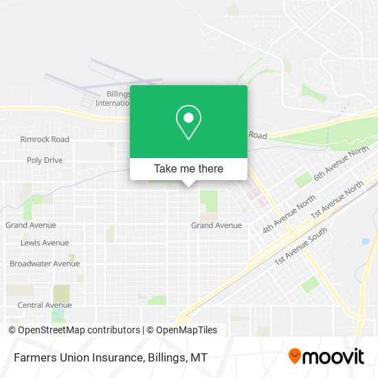 Mapa de Farmers Union Insurance