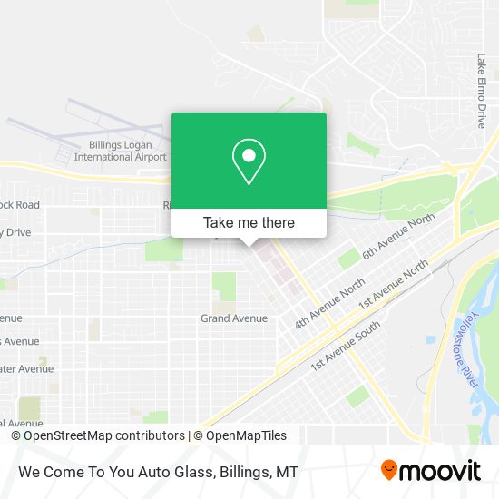 Mapa de We Come To You Auto Glass