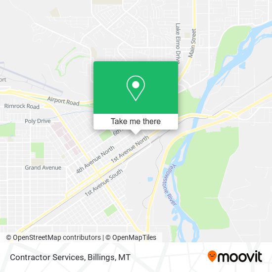 Contractor Services map