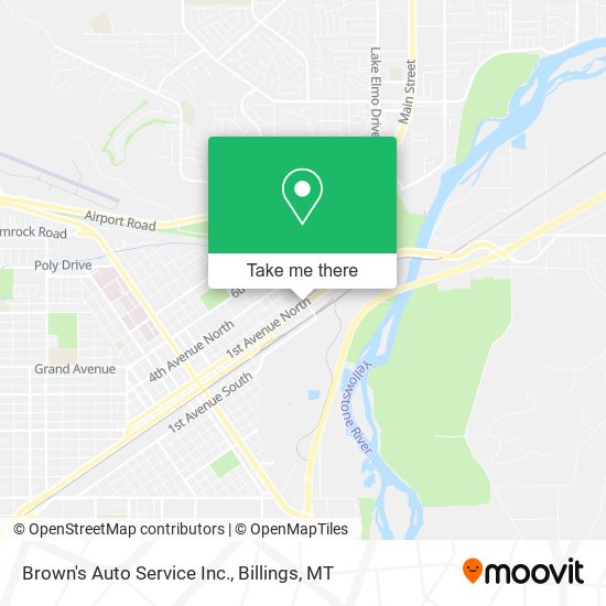 Brown's Auto Service Inc. map