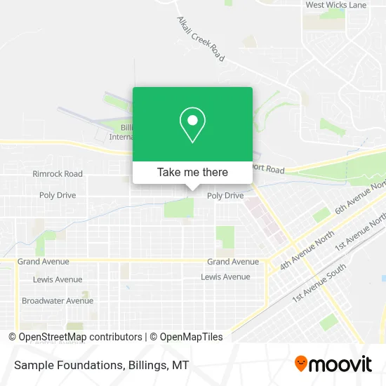 Sample Foundations map