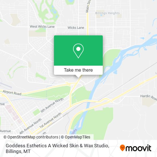 Goddess Esthetics A Wicked Skin & Wax Studio map