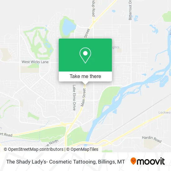 The Shady Lady's- Cosmetic Tattooing map