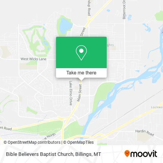 Bible Believers Baptist Church map