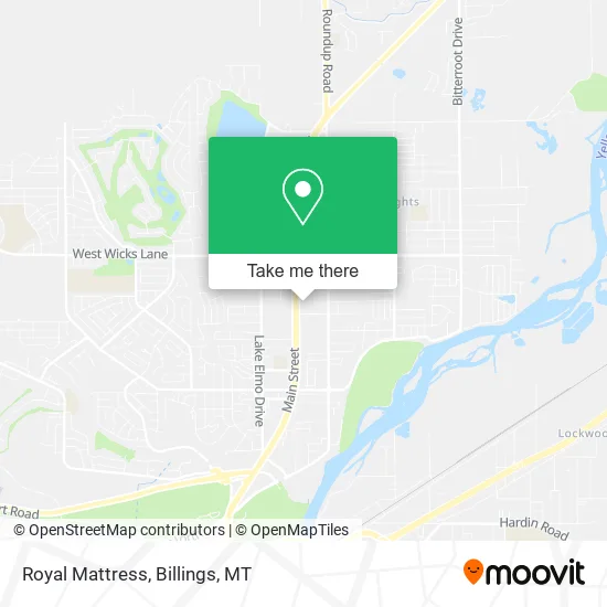 Royal Mattress map