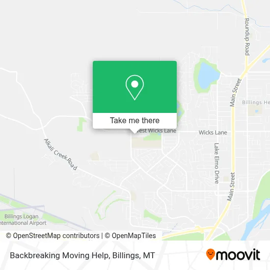 Backbreaking Moving Help map