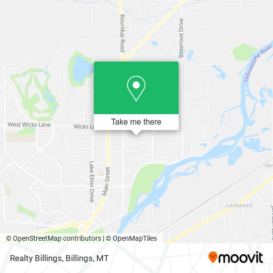 Realty Billings map