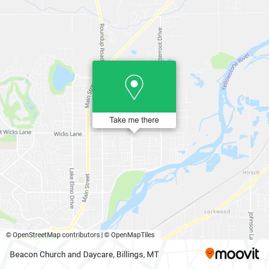 Beacon Church and Daycare map