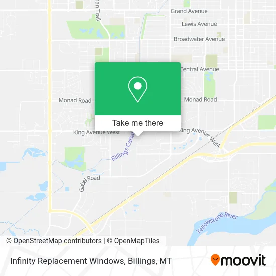 Infinity Replacement Windows map