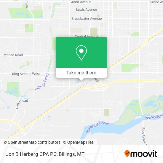 Mapa de Jon B Herberg CPA PC