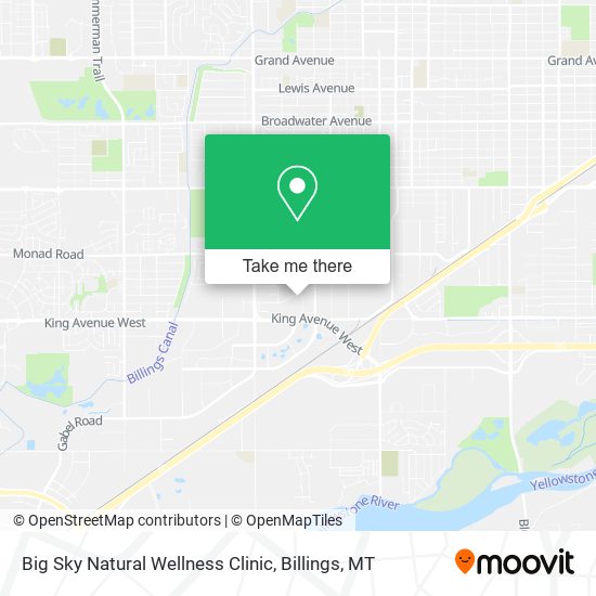 Big Sky Natural Wellness Clinic map