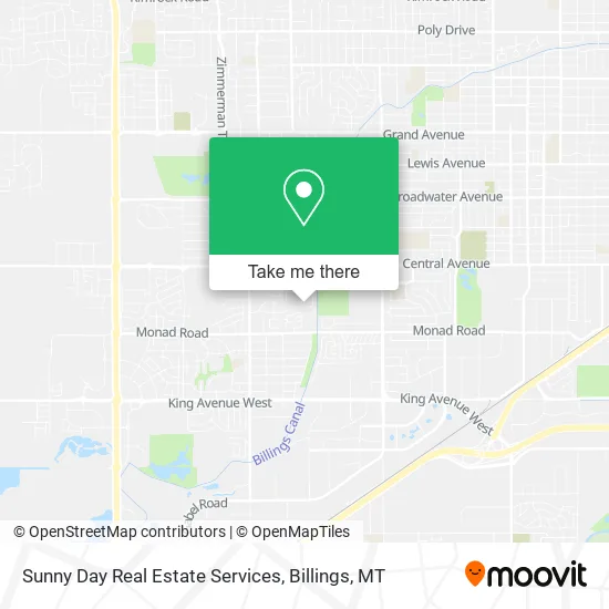 Sunny Day Real Estate Services map