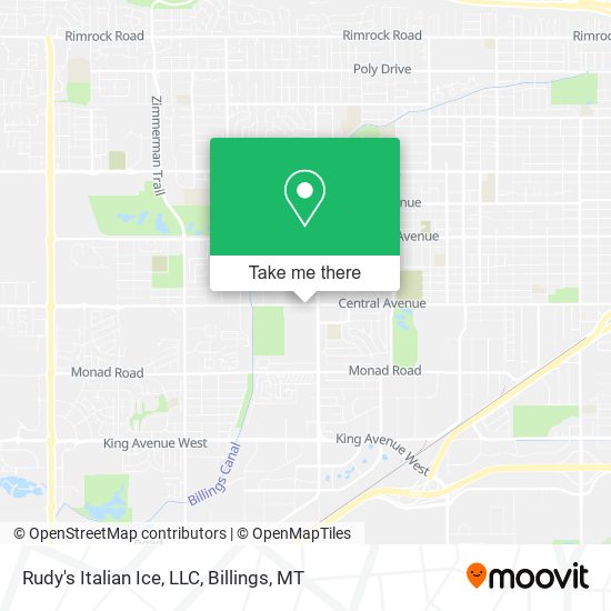 Mapa de Rudy's Italian Ice, LLC