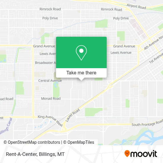 Rent-A-Center map