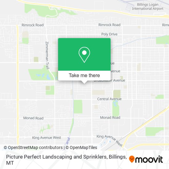 Picture Perfect Landscaping and Sprinklers map