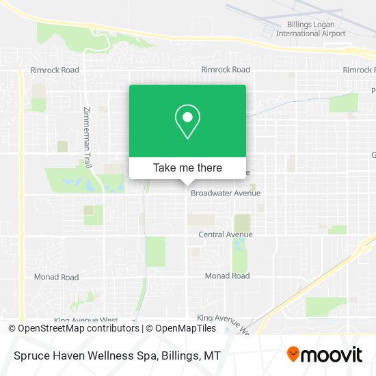 Spruce Haven Wellness Spa map