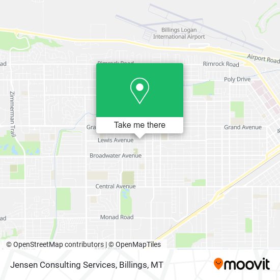 Jensen Consulting Services map