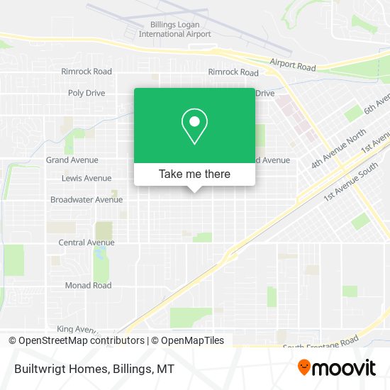 Mapa de Builtwrigt Homes