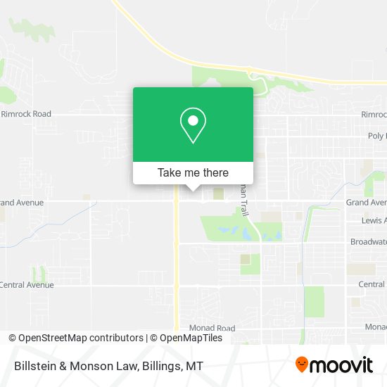 Mapa de Billstein & Monson Law